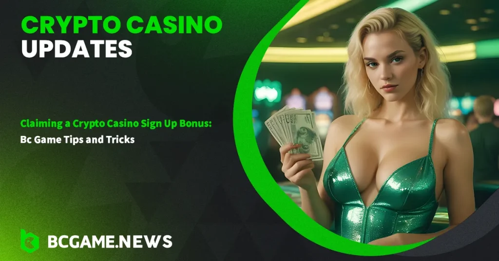crypto casino sign up bonus