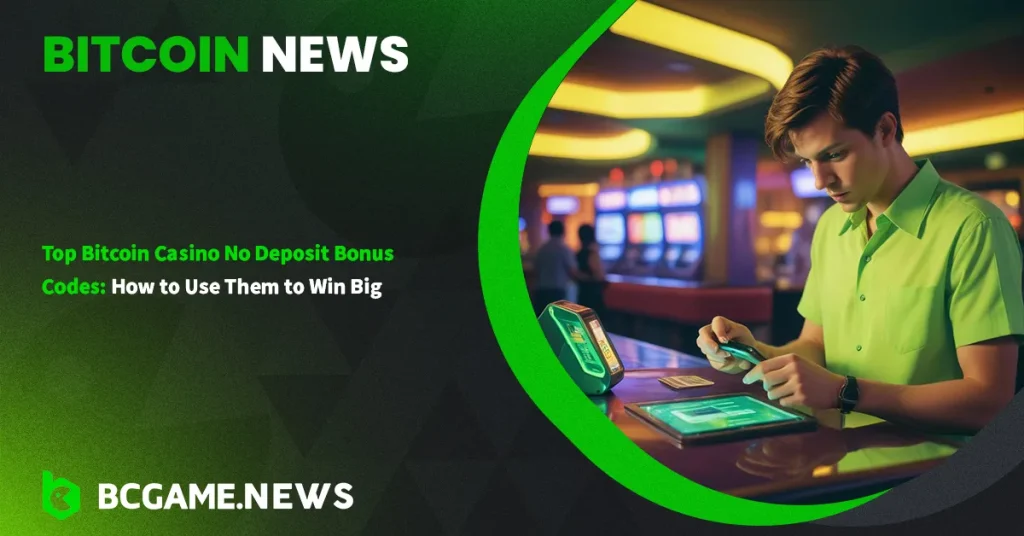 bitcoin casino no deposit bonus codes
